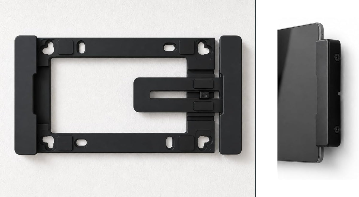 Flache Tablet-Wandhalterung aus Aluminium – Produktansicht 7